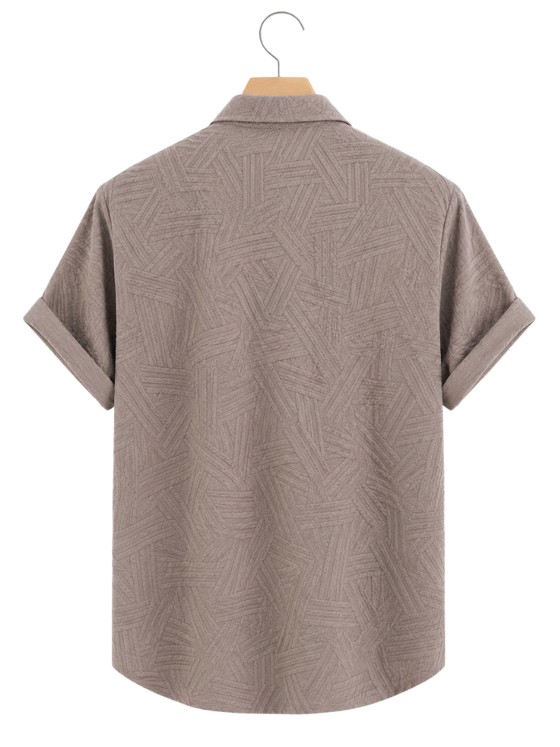 Camisa Crossed Caqui