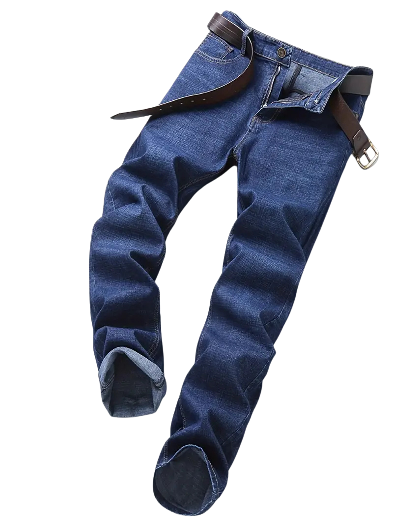 Pantalón Denim Marino