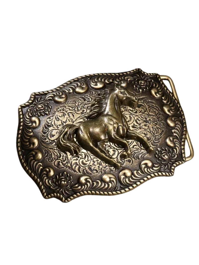 Hebilla Run Horse