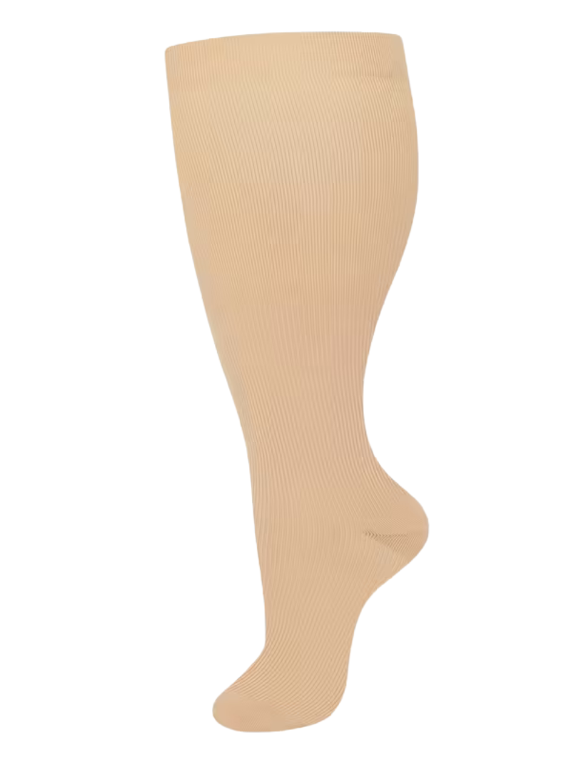 1 Par de Calcetas Beige