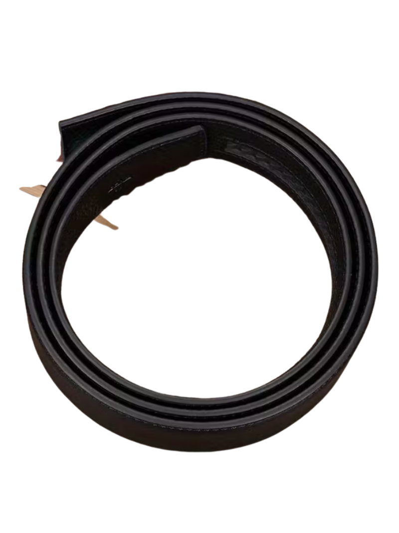Cinturón Sin Hebilla Negro 3.5 cm
