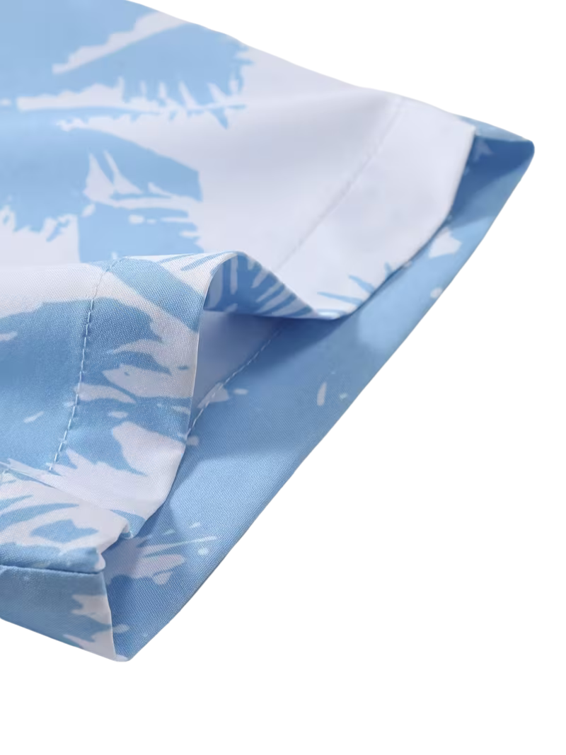 Camisa Palma Celeste