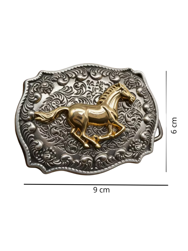 Hebilla Gold Horse