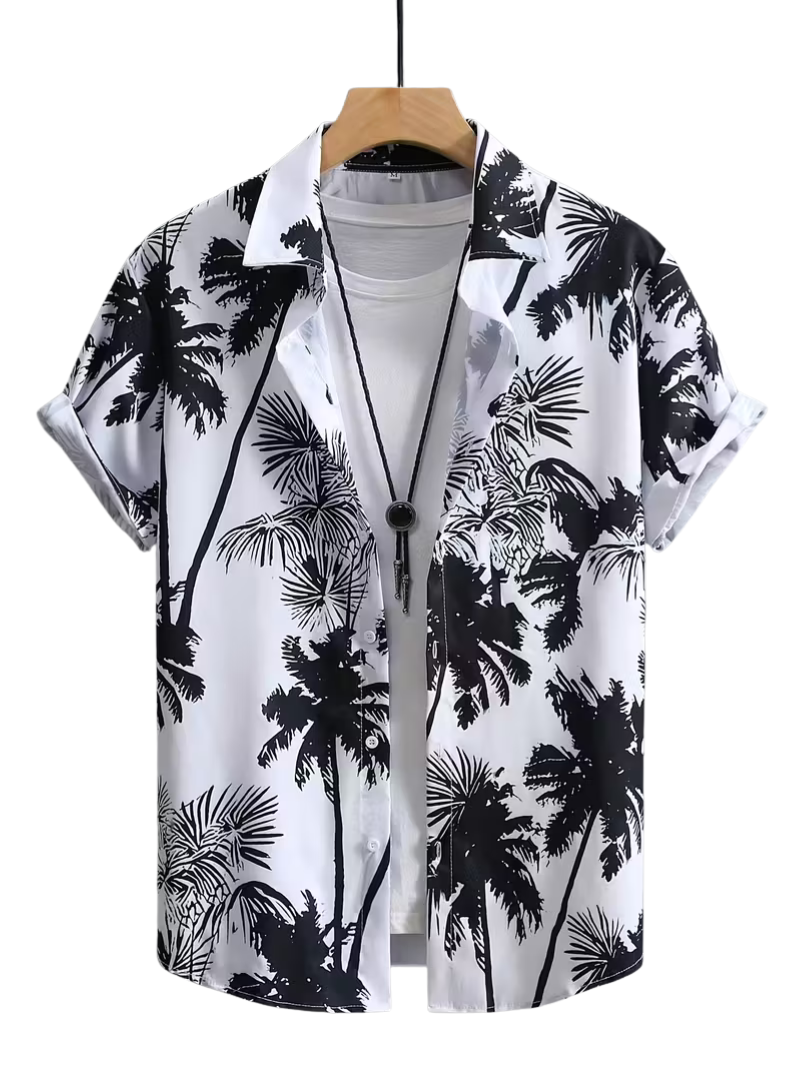 Camisa Palma Negra