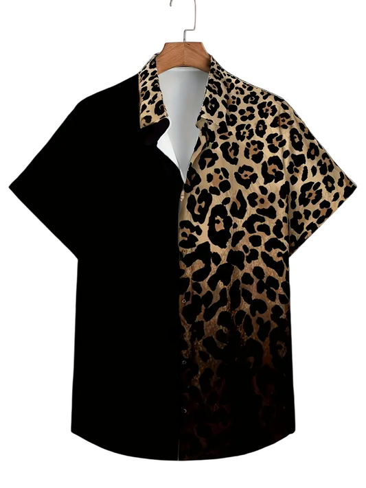 Camisa Leo Half Blurred