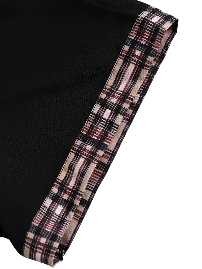 Camisa Tweed Black
