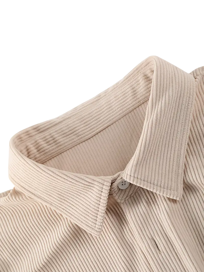 Camisa Canalé Beige