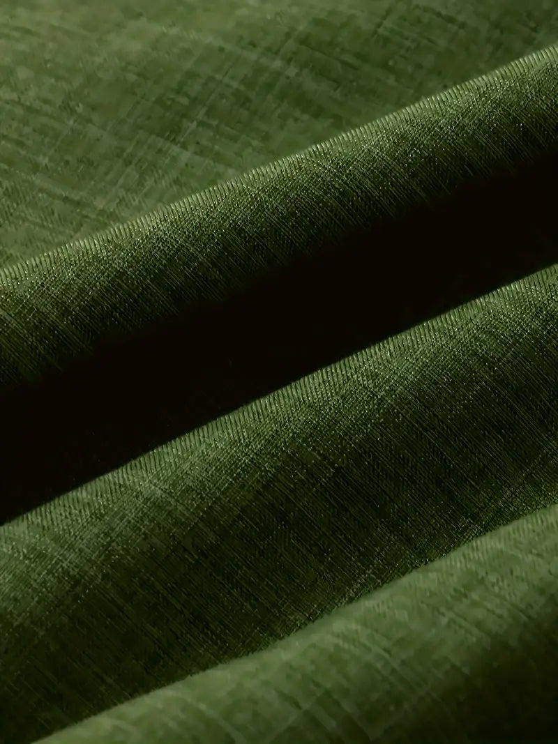 Camisa Verde Cuello Alto