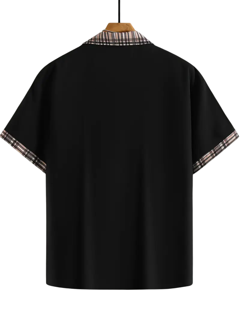Camisa Tweed Black