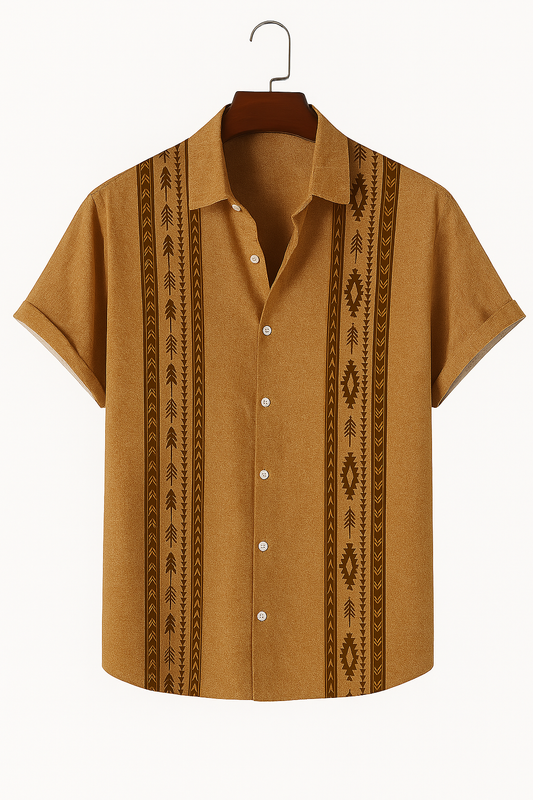 Camisa Nativa Naranja
