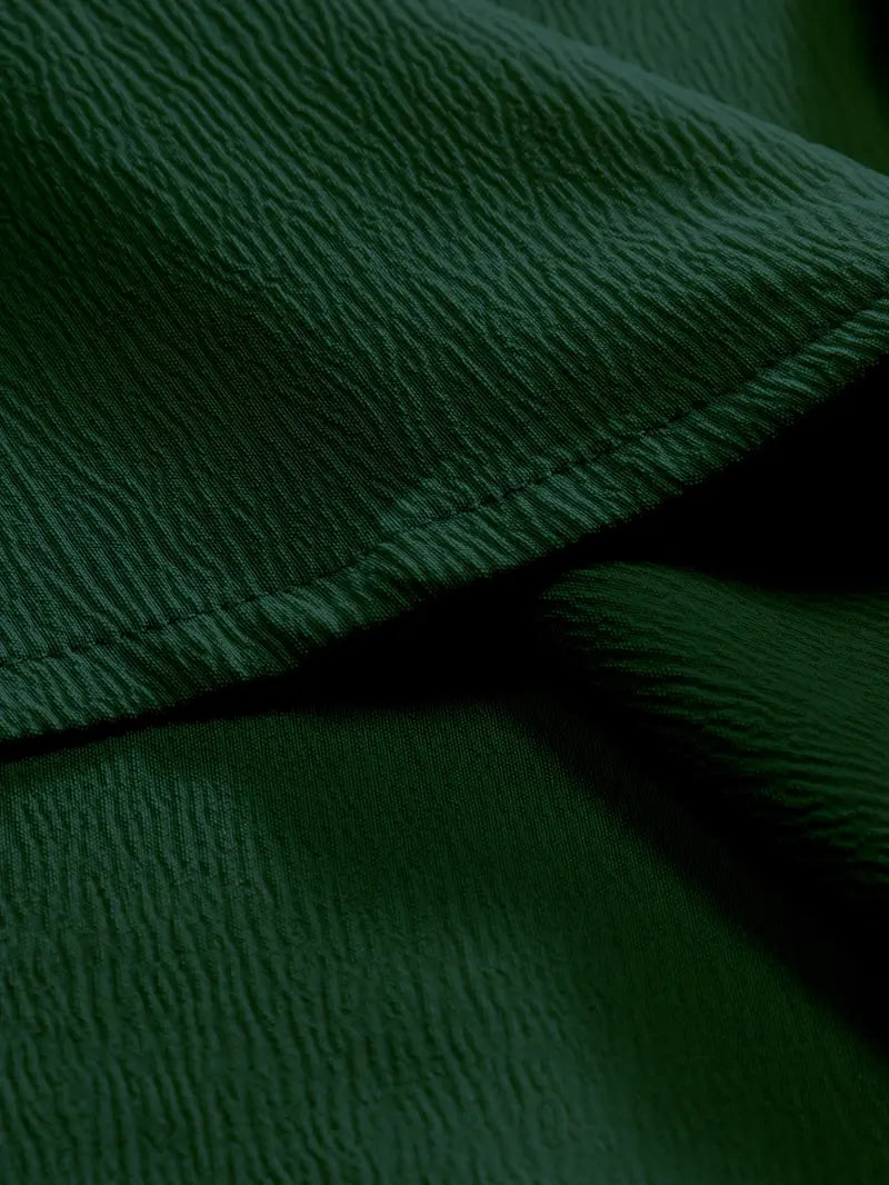 Camisa Crepé Verde