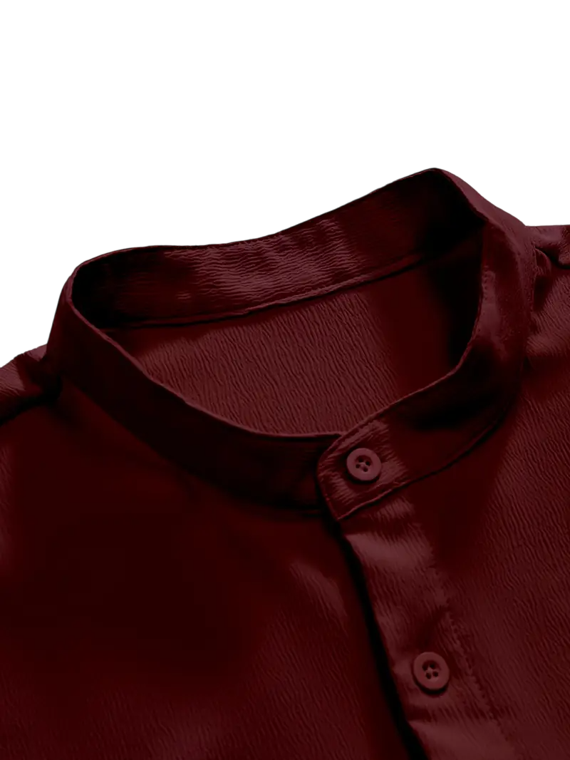 Camisa Crepé Carmin