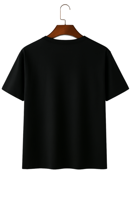 Camiseta Negra Casual
